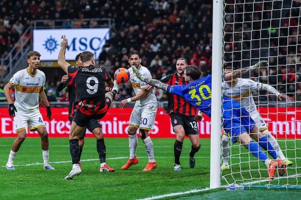 皇冠足球网 AC米兰1-0莱切 升至联赛第二